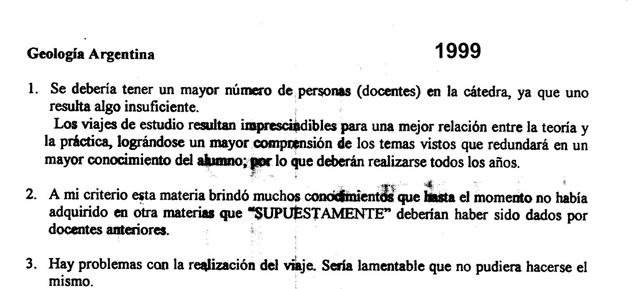 ENCUESTA 1999